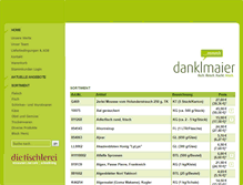 Tablet Screenshot of danklmaier.at